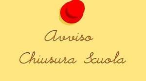 avviso chiusura scuole 300x166