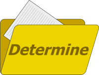 determine